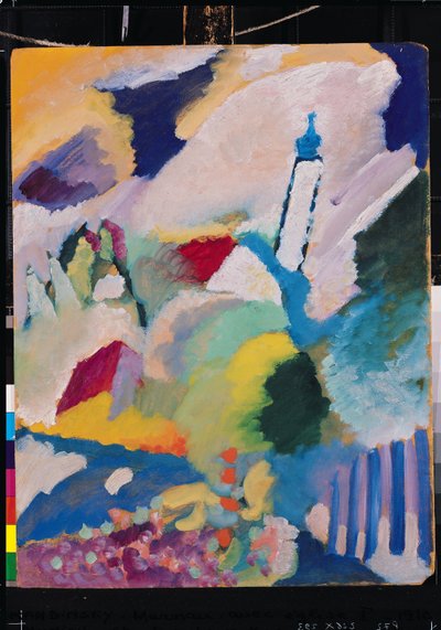 Murnau with Church I by Wassily Kandinsky